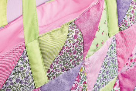 Oversized Patchwork Tote Bag Sewing Pattern