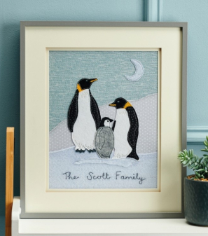 Penguin Family Portrait Sewing Pattern