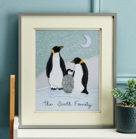 Penguin Family Portrait Sewing Pattern