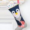 Christmas Penguin Stocking Sewing Pattern