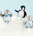 Penguin Felt Toy Set Sewing Pattern