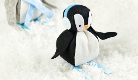 Penguin Felt Toy Set Sewing Pattern