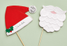 Christmas Photo Booth Felt Props Sewing Pattern