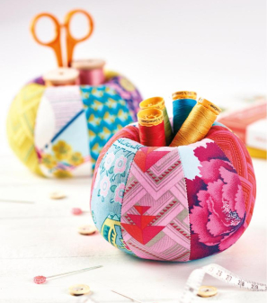 Patchwork Pincushion Pots Sewing Pattern