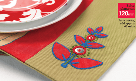 Placemats to stitch