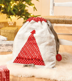 Christmas Present Sack Sewing Pattern