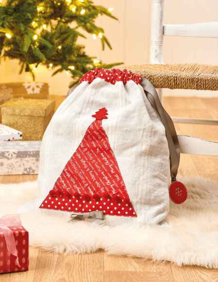 Christmas Present Sack Sewing Pattern