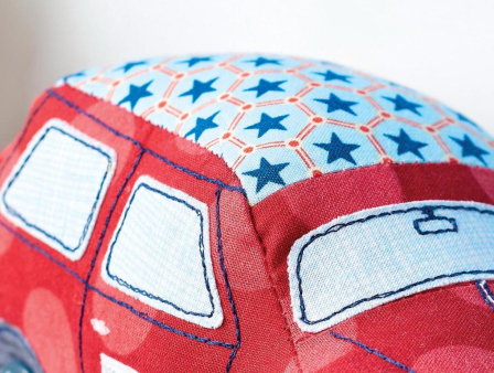 Easy Racing Car Plushie Sewing Pattern
