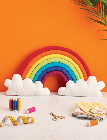 Beginner Rainbow Plushie Sewing Pattern
