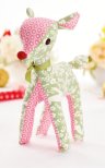 Red-Nosed Reindeer Toy Sewing Pattern