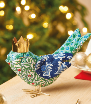 Christmas Robin Decoration Sewing Pattern