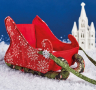 Santa Christmas Sleigh Toy Sewing Pattern