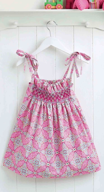 Primrose Crochet Baby Dress Pattern - Adorecrea.com