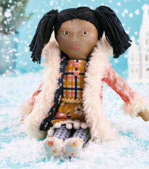 Winter Doll Toy With Outfits Sewing Pattern