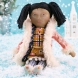 Winter Doll Toy With Outfits Sewing Pattern