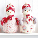 Snowman Duo Christmas Toy Sewing Pattern
