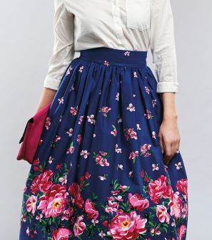 Gathered Skirt