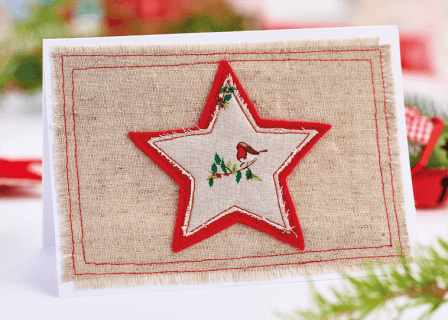 Christmas Stocking Garland Decoration Set Sewing Pattern