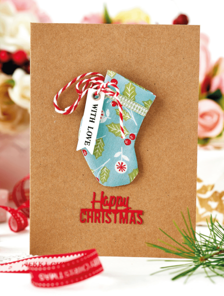 Christmas Stocking Garland Decoration Set Sewing Pattern