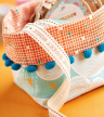 Simple Pom-Pom Pot Storage Sewing Pattern