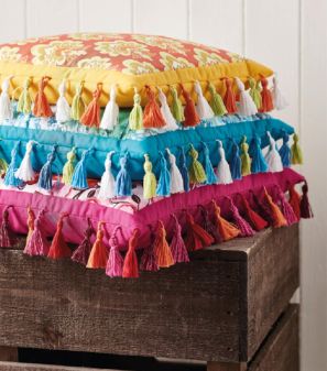 Retro Bohemian Beginner Cushion Sewing Pattern