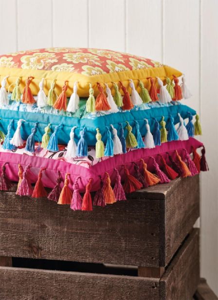 Retro Bohemian Beginner Cushion Sewing Pattern