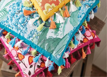 Retro Bohemian Beginner Cushion Sewing Pattern