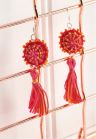 DIY Tassel Drop Earrings Tutorial