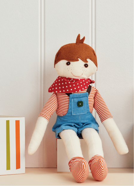 Tommy Little Boy Doll Toy Sewing Pattern