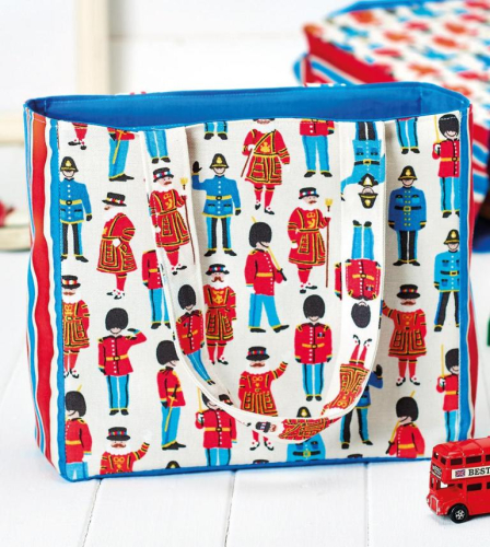 Canvas Toy Bag Sewing Pattern
