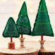 Embroidered Christmas Trees Sewing Pattern