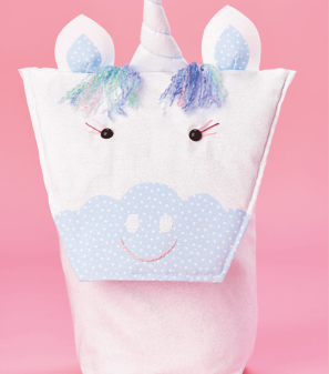 Unicorn Kids Storage Sewing Pattern