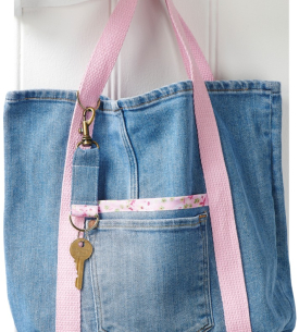Upcycled Jeans Tote