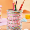DIY Recycled Tin Pen Holder Sewing Pattern