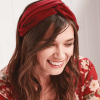 DIY Twisted Wrap Velvet Headband Sewing Pattern