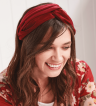 DIY Twisted Wrap Velvet Headband Sewing Pattern