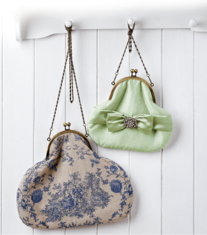 Vintage-Style Clip Bag Sewing Pattern