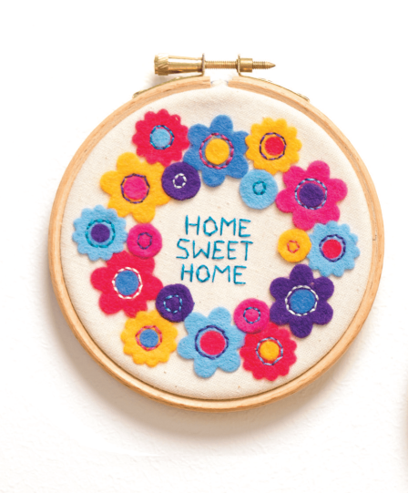 Folk wall hangings