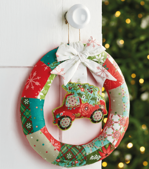 Christmas Wreath and Decoration Set Sewing Pattern