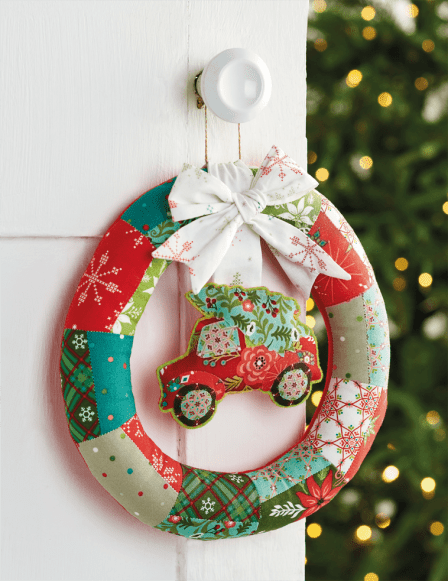 Christmas Wreath and Decoration Set Sewing Pattern