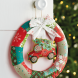 Christmas Wreath and Decoration Set Sewing Pattern