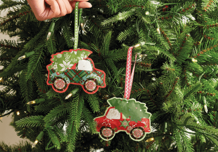 Christmas Wreath and Decoration Set Sewing Pattern