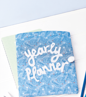 Year Organiser Notebook Cover Sewing Pattern