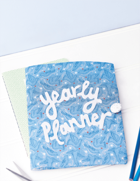 Year Organiser Notebook Cover Sewing Pattern