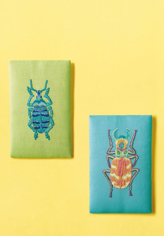 Beetle embroidery - Sew 112 July ‘18 Beetle embroidery - Sew 112 July ‘18