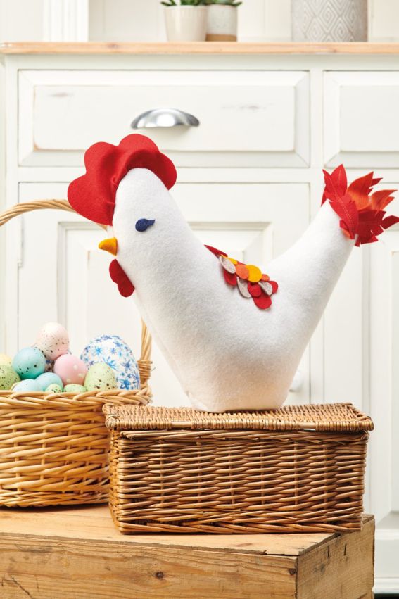Sew 135 Apr 20 Chicken Doorstop Sew 135 Apr 20 Chicken Doorstop
