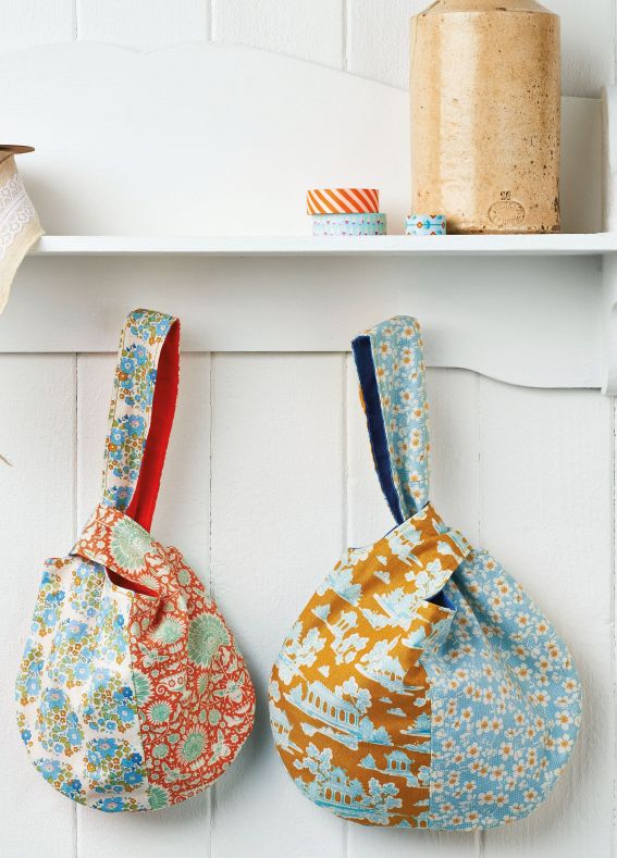 Japanese folded on sale bag pattern