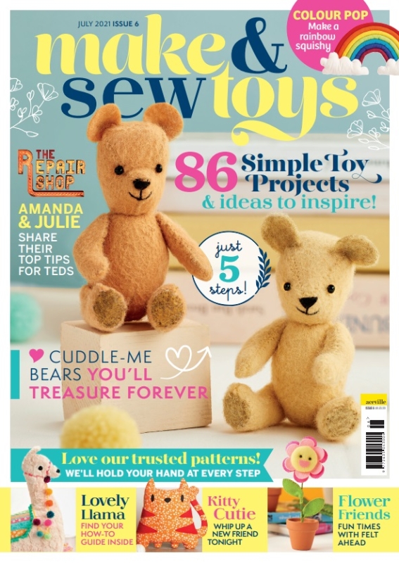 Make & Sew Toys: Issue Six Template Pack