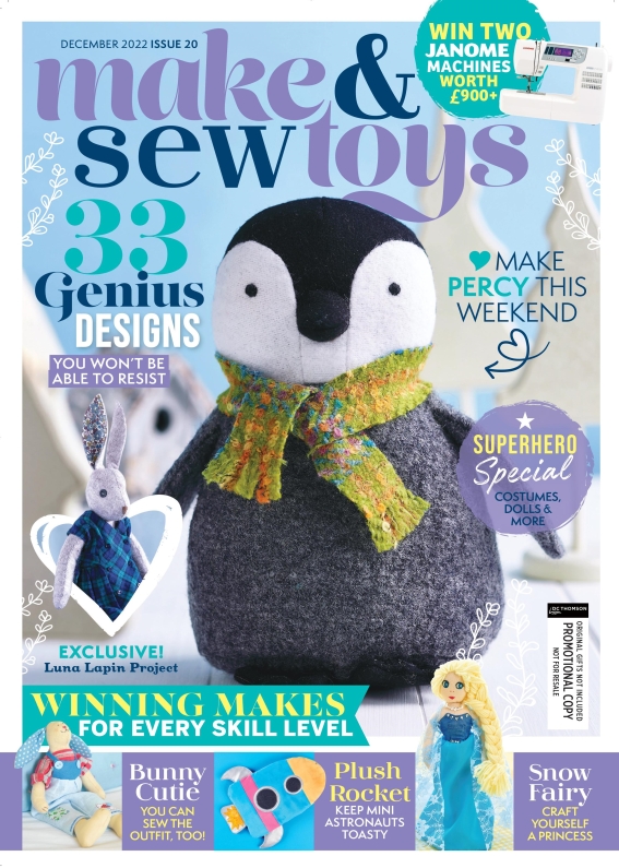 Make & Sew Toys: Issue 20 Template Pack