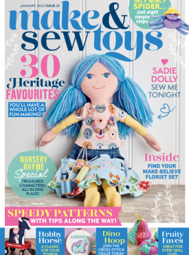 Make & Sew Toys: Issue 21 Template Pack